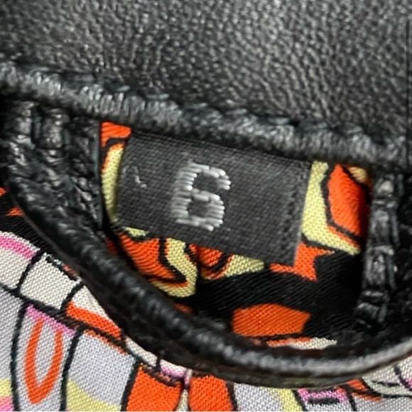 Bano eeMee Black Genuine Leather Jacket 6 - Picture 4 of 15